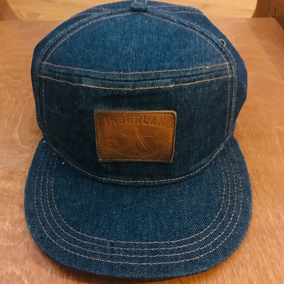 Timberland Other - Timberland Mens Denim 5 Panel Cap